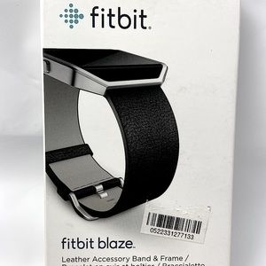 Fitbit blaze Leather Accessory Band & Frame lot b4